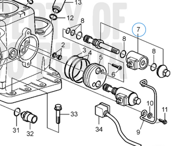 3887470 12v IPS Shift Valve Kit for older IPS pods