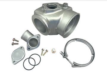 HDI Marine Stainless Steel D4/D6 Exhaust Mixing Elbow Kit suitable for Volvo Penta 3583902, 21700014 & 22948847