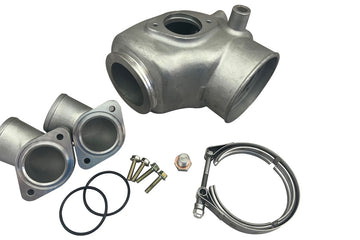 HDI Marine Stainless Steel Exhaust Mixing Elbow suitable for Volvo Penta 21684826, 3884701, 3583856