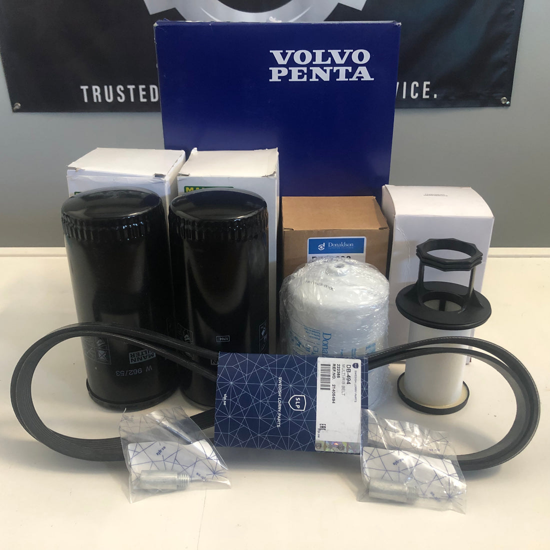 Annual Service Kit for Volvo Penta D4/D6