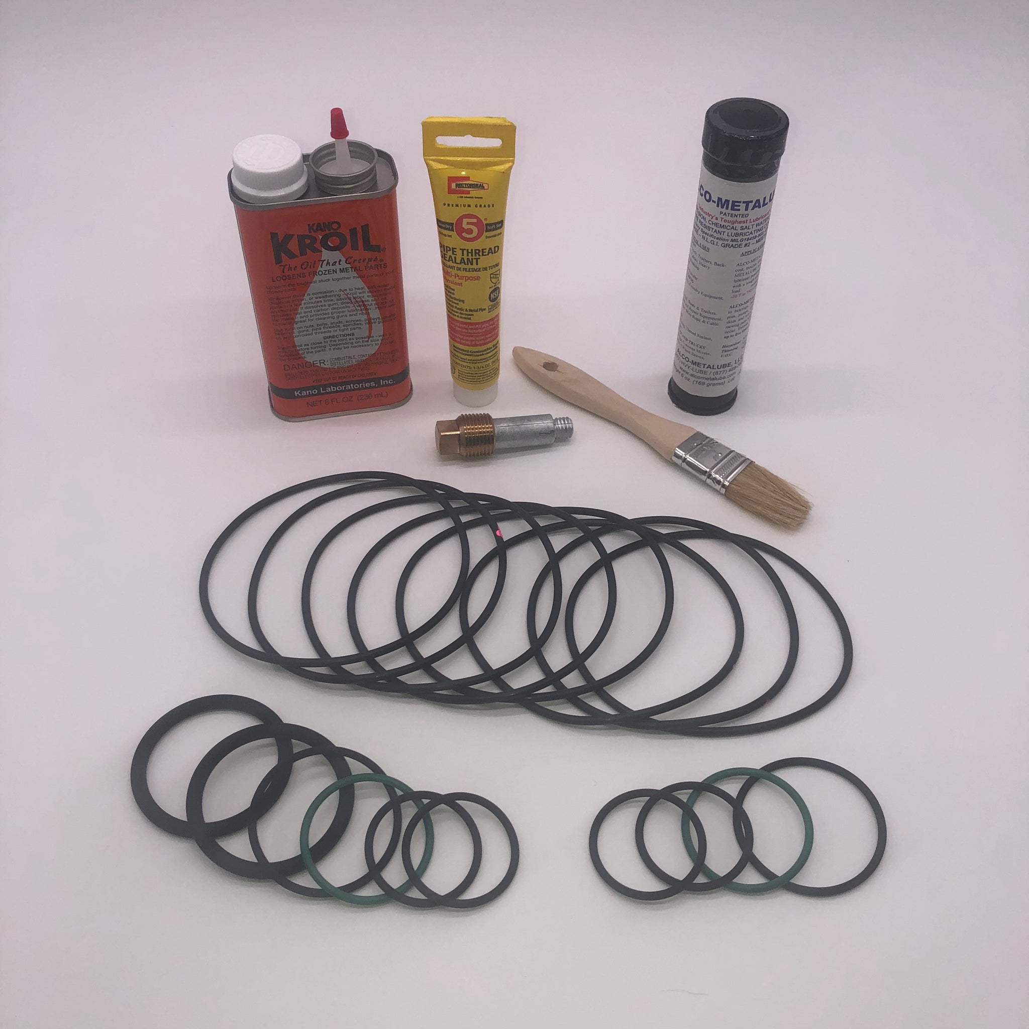 D6 Seawater Side Heat Exchanger / Oil Cooler Service Kit