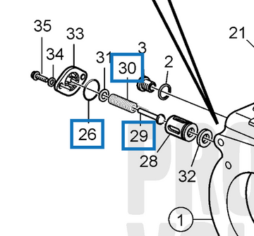 IPS Oil Pressure Relief Valve Service Kit